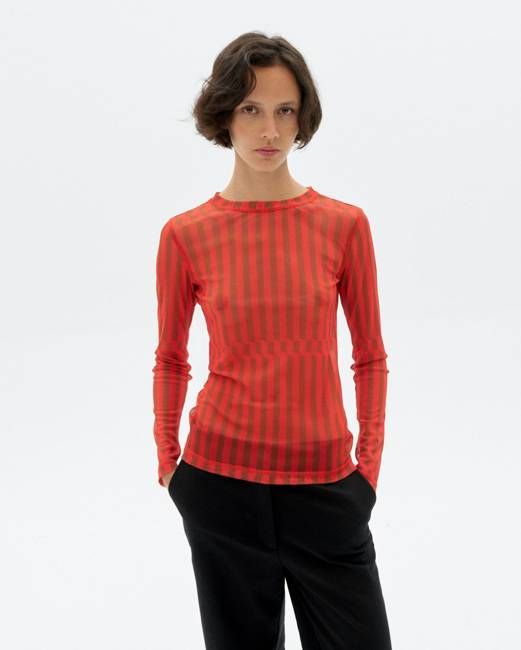 Orange Esqué Tere top