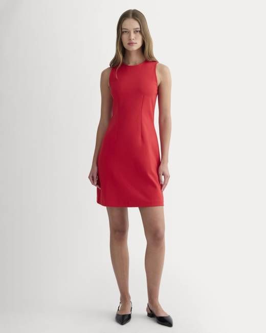 The Dream '90s Shift Dress | Classic Red