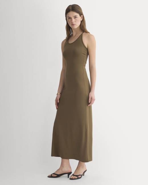 Racerback Maxi Knit Dress | Beech