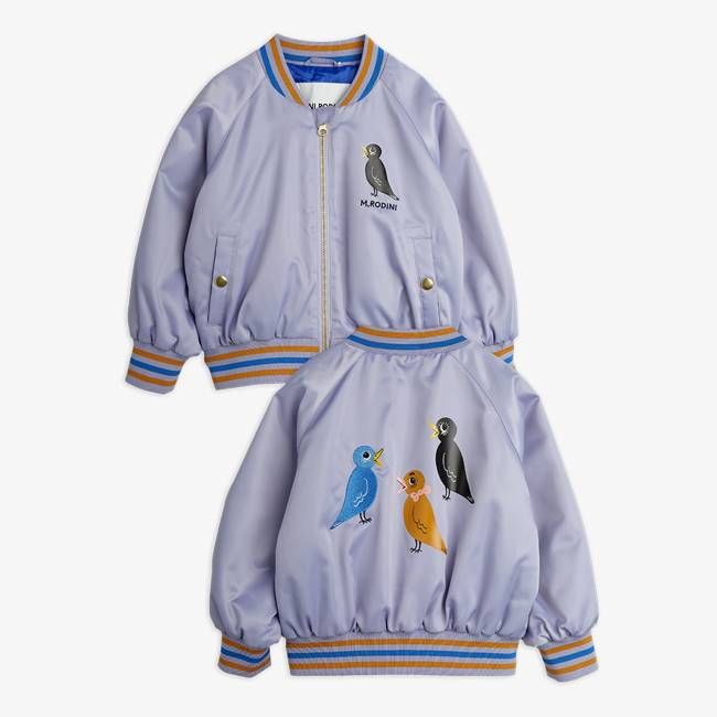 Bird baseball jacket