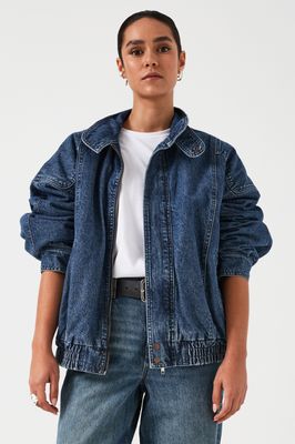 Juno Oversized Denim Jacket in Arizona