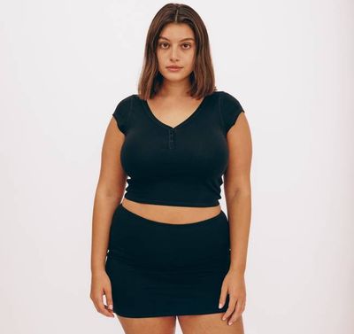 Core Sport Henley V Tee