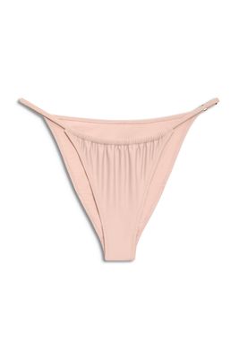 Ruched Slim Brief in Blush