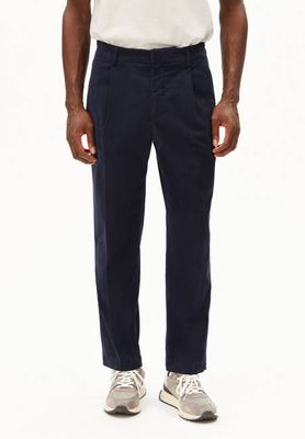 TAAMIR PLISSIERTE CHINOHOSE | Nachthimmel