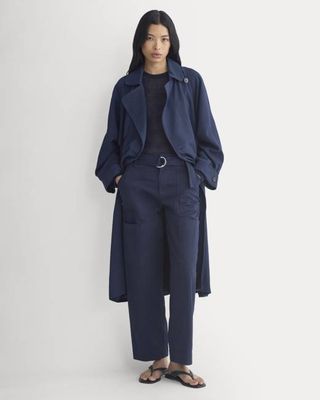 Utility Straight-Leg Cargo Pant | Navy