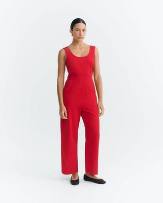 Roter Overall Raflesia