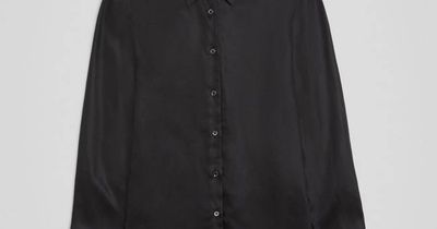Black Lyocell Shirt | Tencell™ Lyocell | Asket