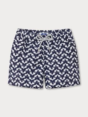 Boys Elephant Palace Navy Staniel Swim Shorts
