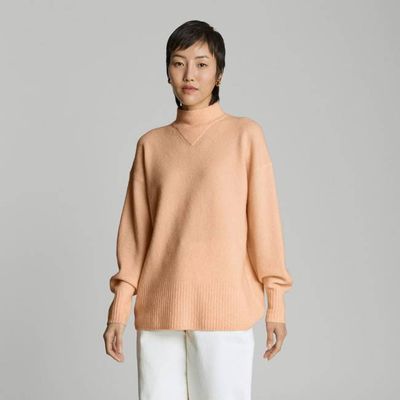 The Cozy-Stretch Pullover | Apricot
