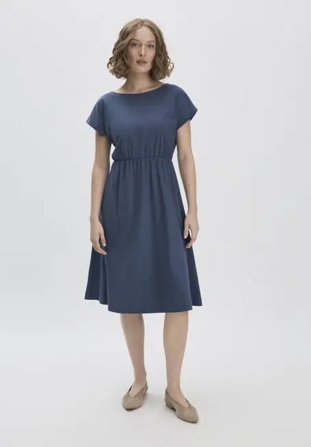 Jersey Dress Midi Relaxed made of pure organic cotton