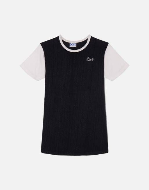Vintage 70s Black Derby Jersey Tee - #1520