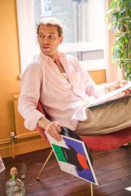 Recycled Italian Oxford Cloth Pink Button Down Shirt