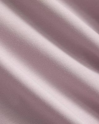 Strapless Dress in Stretch Linen | Burnished Lilac