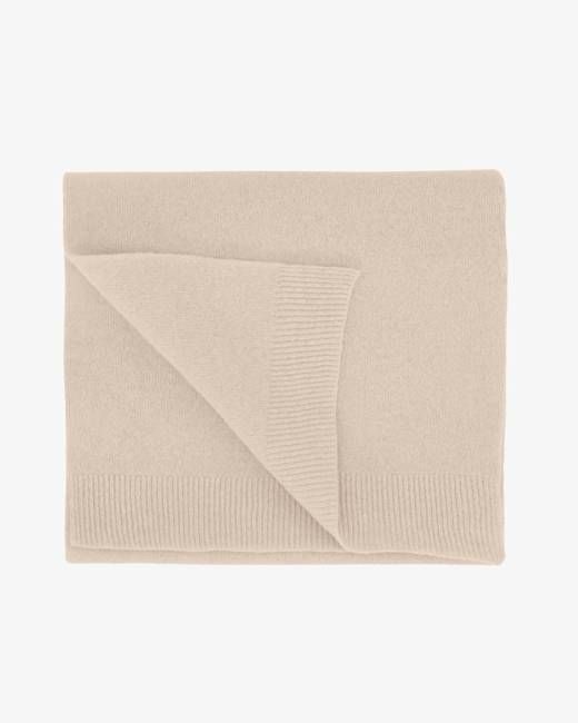 Merino Wool Scarf - Ivory White