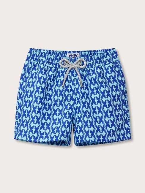 Boys Blue Rooster Staniel Swim Shorts
