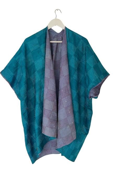 Vintage Silk Trudi Poncho No. 16 Jodhpur Edit