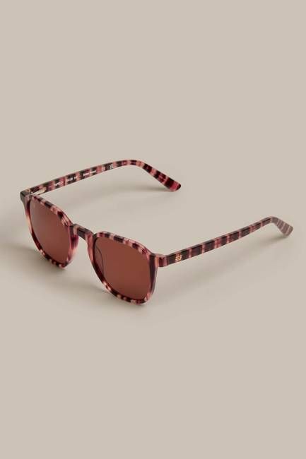 Tupelo - Sunglasses in Stripe Brown