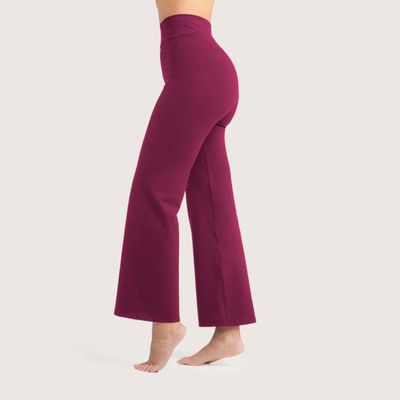 Yogahose Relaxed Fit beere (rot) - kaufen