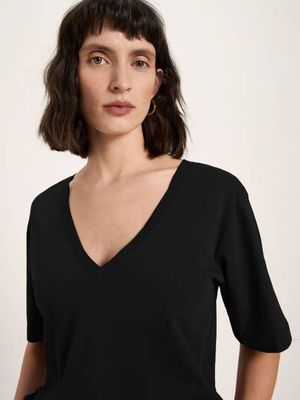 V-neck shirt (GOTS)
