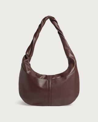 Brown leather Ova bag