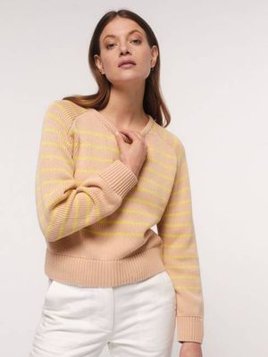 Sweater with stripes (GOTS)