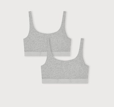 Core Rib Tank Bralette 2-Pack