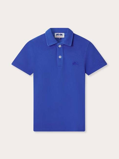 Kids Majorelle Blue Pensacola Polo Shirt