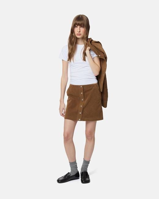 Ella Sans Suede Mini Skirt