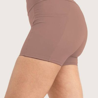 Recycling Running Shorts chai (braun) - kaufen