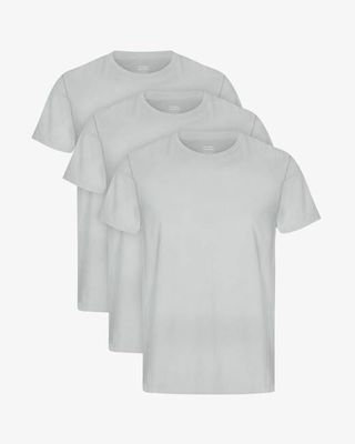 Classic Organic Tee - Faded Grey (3-Pack)