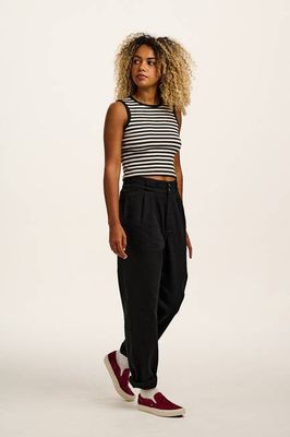 Addison - Cotton Jeans in Black