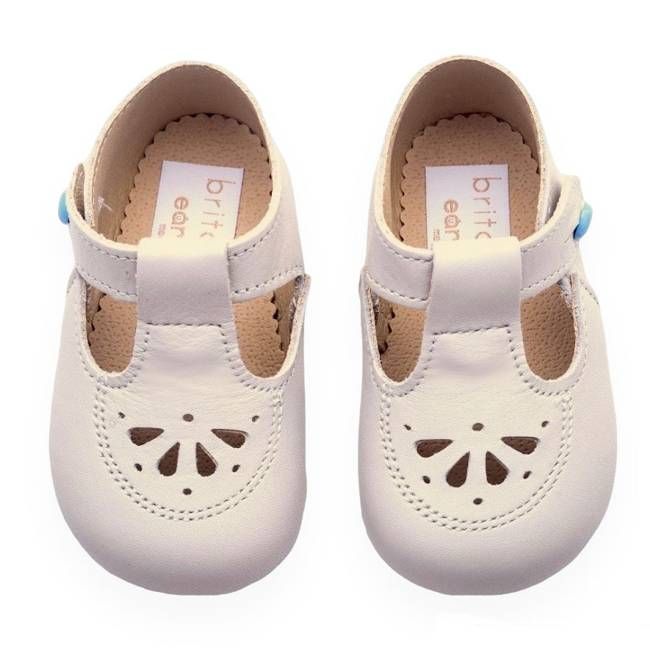 Britannical x Early Days - Robin Pre-Walker Baby Shoes - Ivory