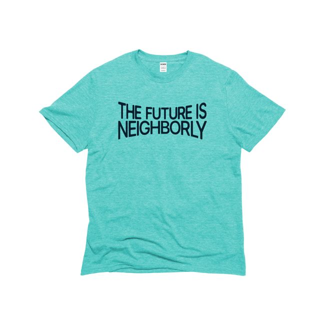 The Future is Neighborly Unisex Triblend Tee