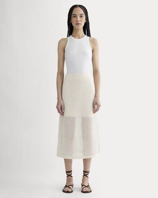 The Lace Knit Skirt | Birch
