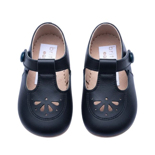 Britannical x Early Days - Robin Pre-Walker Baby Shoes - So Black