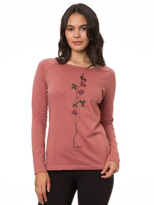 Raglan Longsleeve Glücksklee canyan rose