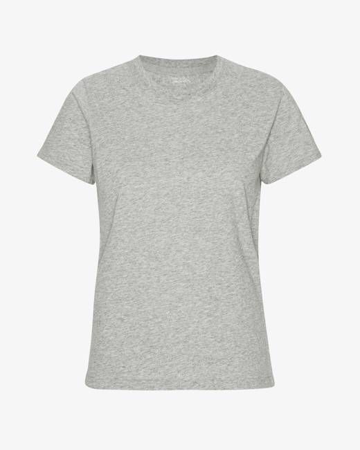 Women Light Organic Tee - Heather Grey