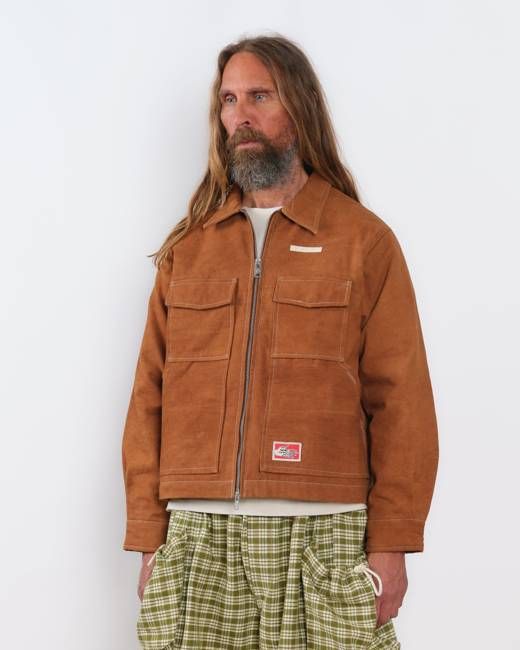 Forgotten Jacket - Brown Wonky-Wear