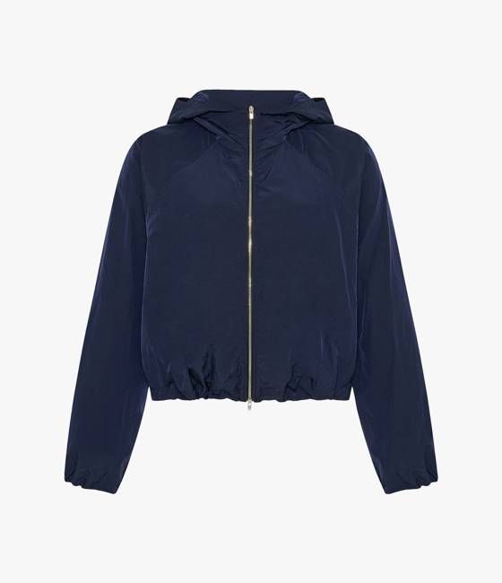 Recycled Nylon Short Blouson | Navy