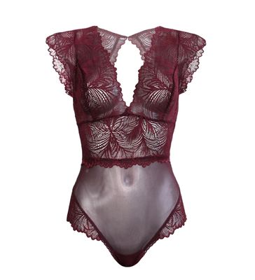 Amara Plum Bodysuit