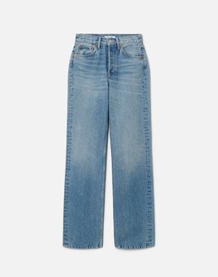 90s High Rise Loose - Opal Indigo Star