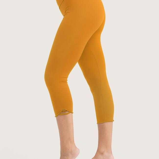 Bio Capri Feel Leggings safran - kaufen