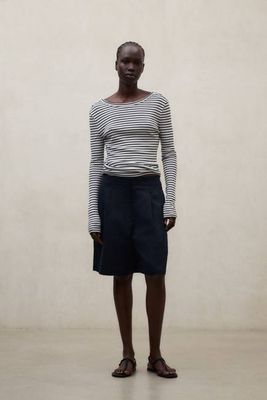 NAVY BLUE VALENTINA SHORTS