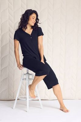 Henley Tee + Capri Pant