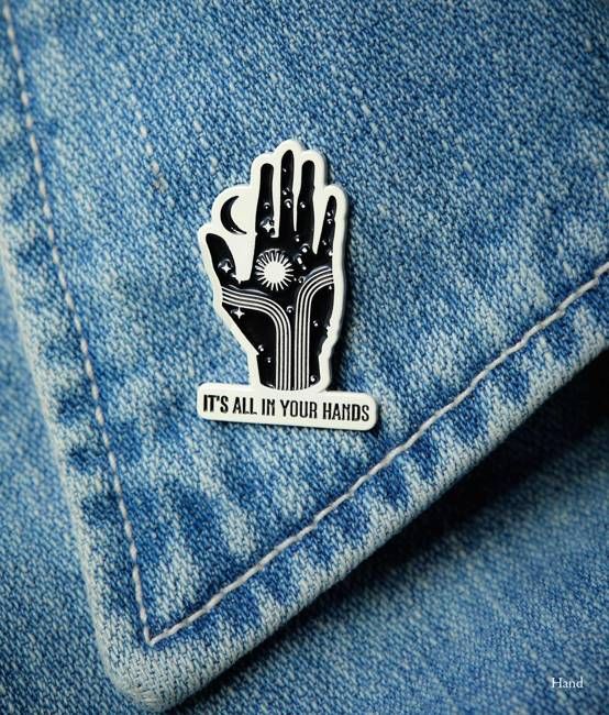 Enamel Pin | Hand