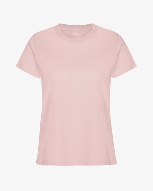 Women Light Organic Tee - Faded Pink