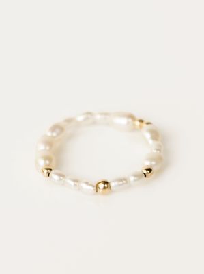 Pearl Beaded Ring