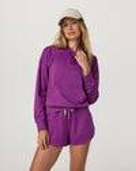 Halo Pullover Hoodie | Women's Magenta Heather Hoodie | Vuori