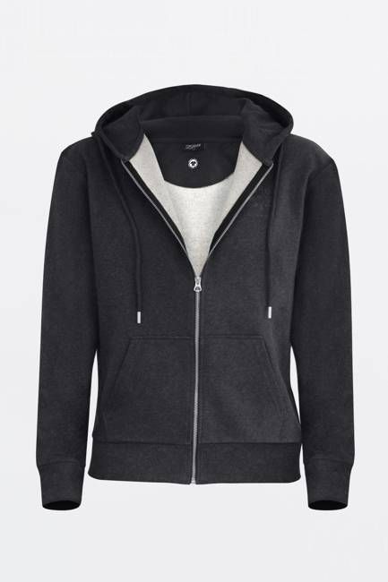 The Classic Organic Zip-Up Hoodie - Grey