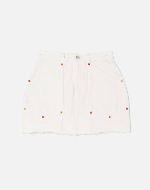 Workwear Skirt - Vintage White